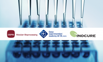 Vědci z ÚEM AV ČR ve spolupráci s technologickými společnostmi OSPIN GmbH a InoCure s.r.o. vyvíjí nové screeningové metody  k hodnocení toxicity nanočástic pomocí bioreaktoru