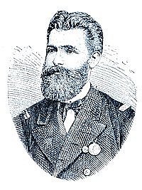 Rakouský důstojník a polárník Eduard Orel.