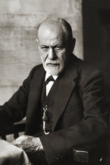 Lékař-neurolog, psycholog a zakladatel psychoanalýzy Sigmund Freud.