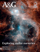 Cover image of current issue from Astronomy & Geophysics