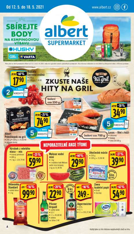 Albert Supermarket - Zkuste naše hity na gril