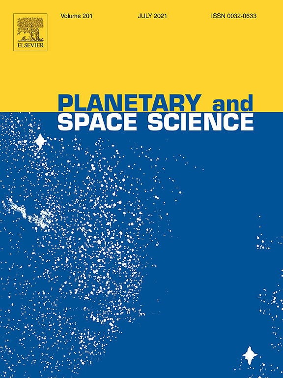 Go to journal home page - Planetary and Space Science