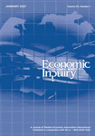 View Table of Contents for Economic Inquiry volume 59 issue 1