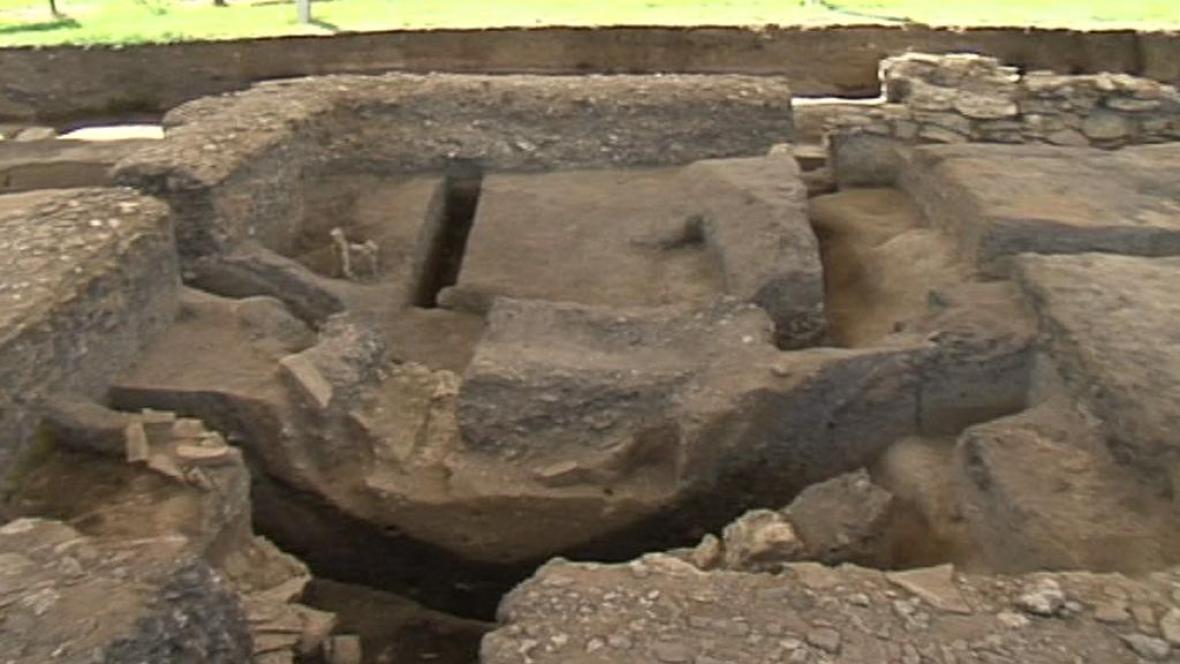 Archeologické naleziště v Mikulčicích