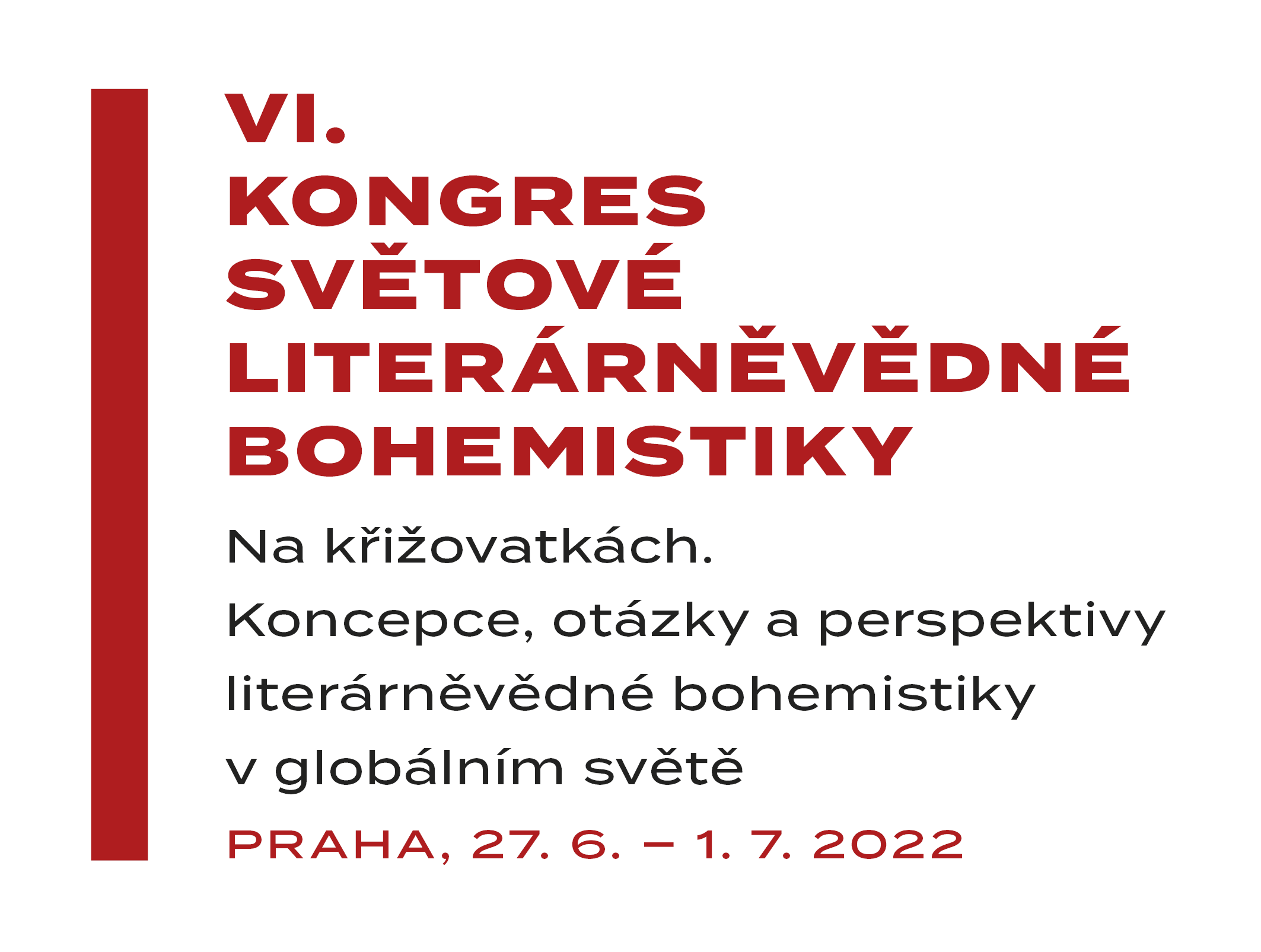 VI. kongres světové literárněvědné bohemistiky