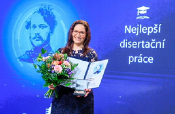 Markéta Bocková won the Werner von Siemens Award