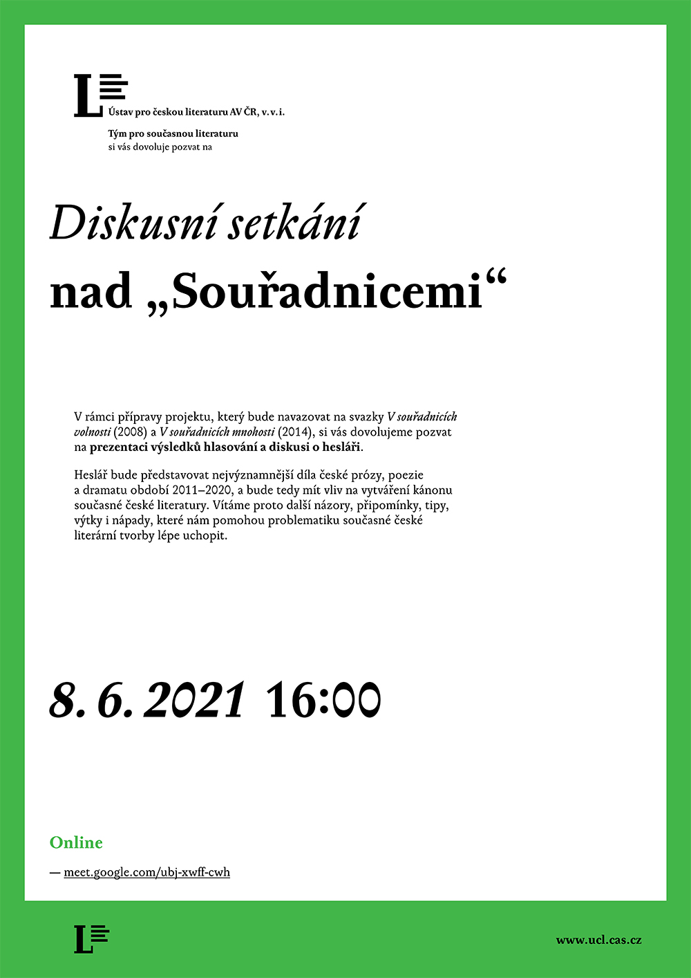 Diskuse k "Souřadnicím"