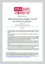 Makroekonomická politika v časech koronavirové epidemie