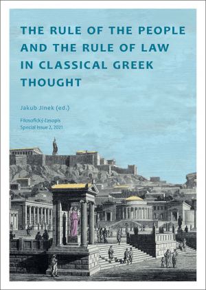 obálka publikace The Rule of the People and the Rule of Law in Classical Greek Thought