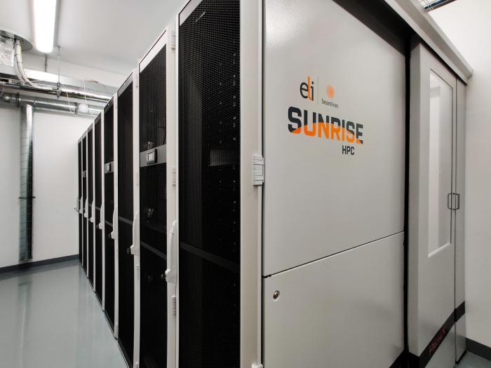 Figure 10: The new high-performance computing cluster at ELI-Beamlines.