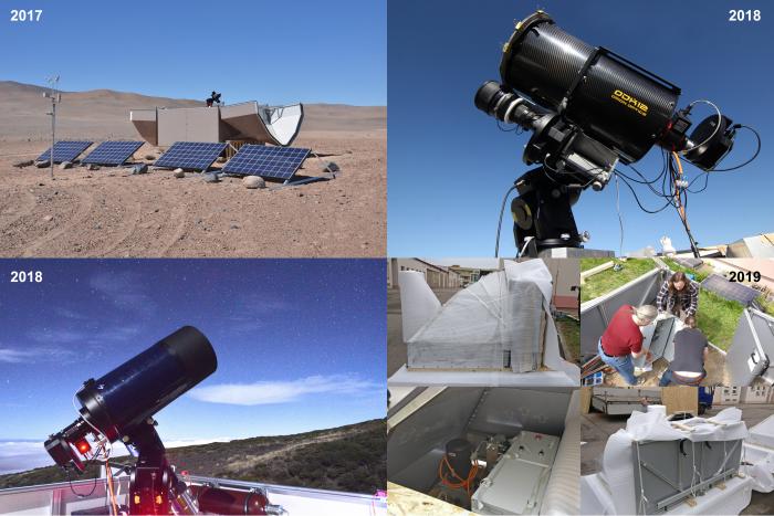 modernizovaný teleskop FRAM v Argentině