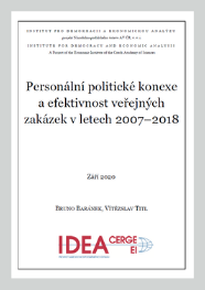 Personální politické konexe a efektivnost veřejných zakázek v letech 2007-2018