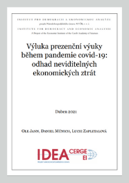 Výluka prezenční výuky během  pandemie covid-19: odhad neviditelných ekonomických ztrát