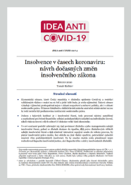 Insolvence v časech koronaviru: návrh dočasných změn insolvenčního zákona