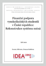 Finanční podpora vysokoškolských studentů v České republice: Rekonstrukce systému nutná