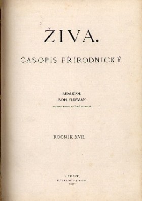 Obálka časopisu Živa 1907/10