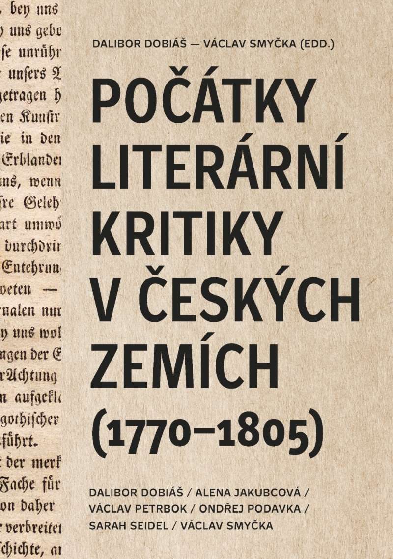 Počátky literární kritiky v českých zemích (1770–1805)