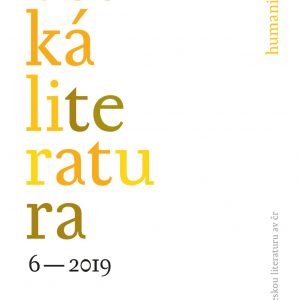 Česká literatura 6 – 2019
