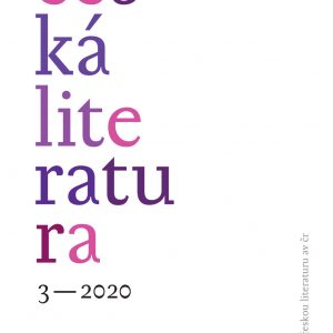 Česká literatura 3–2020