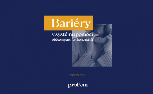 Bariéry v systému pomoci obětem partnerského násilí (výzkumná zpráva). ProFem