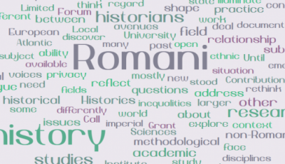 Workshop Romani History – Methods, Sources, Ethics