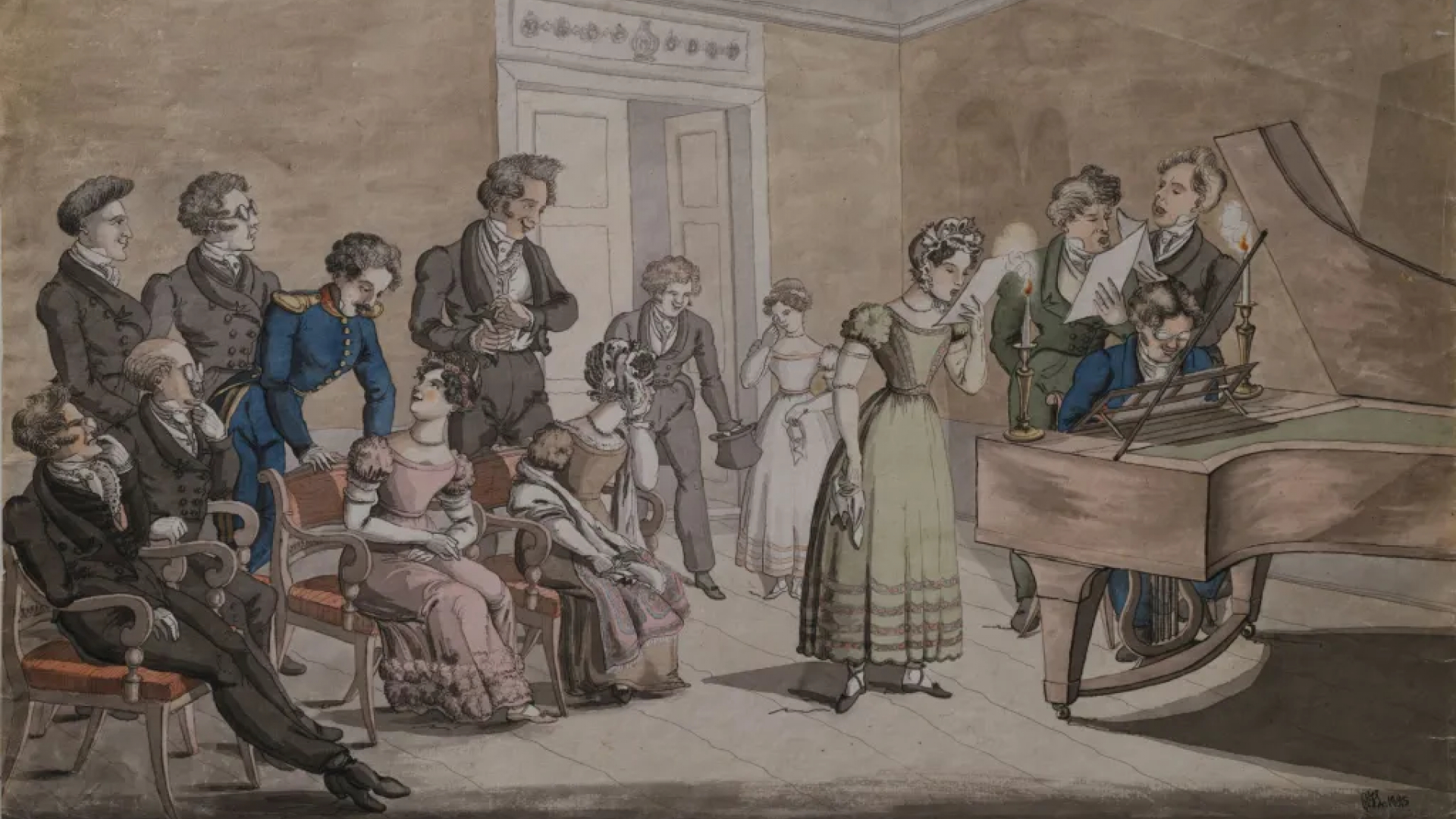 Music-Cultural Exchange and the Nineteenth-Century Salon