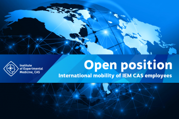 Open position of a researcher within the project International mobility of IEM CAS employees