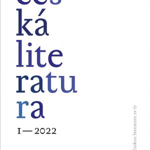 Česká literatura 2022/1