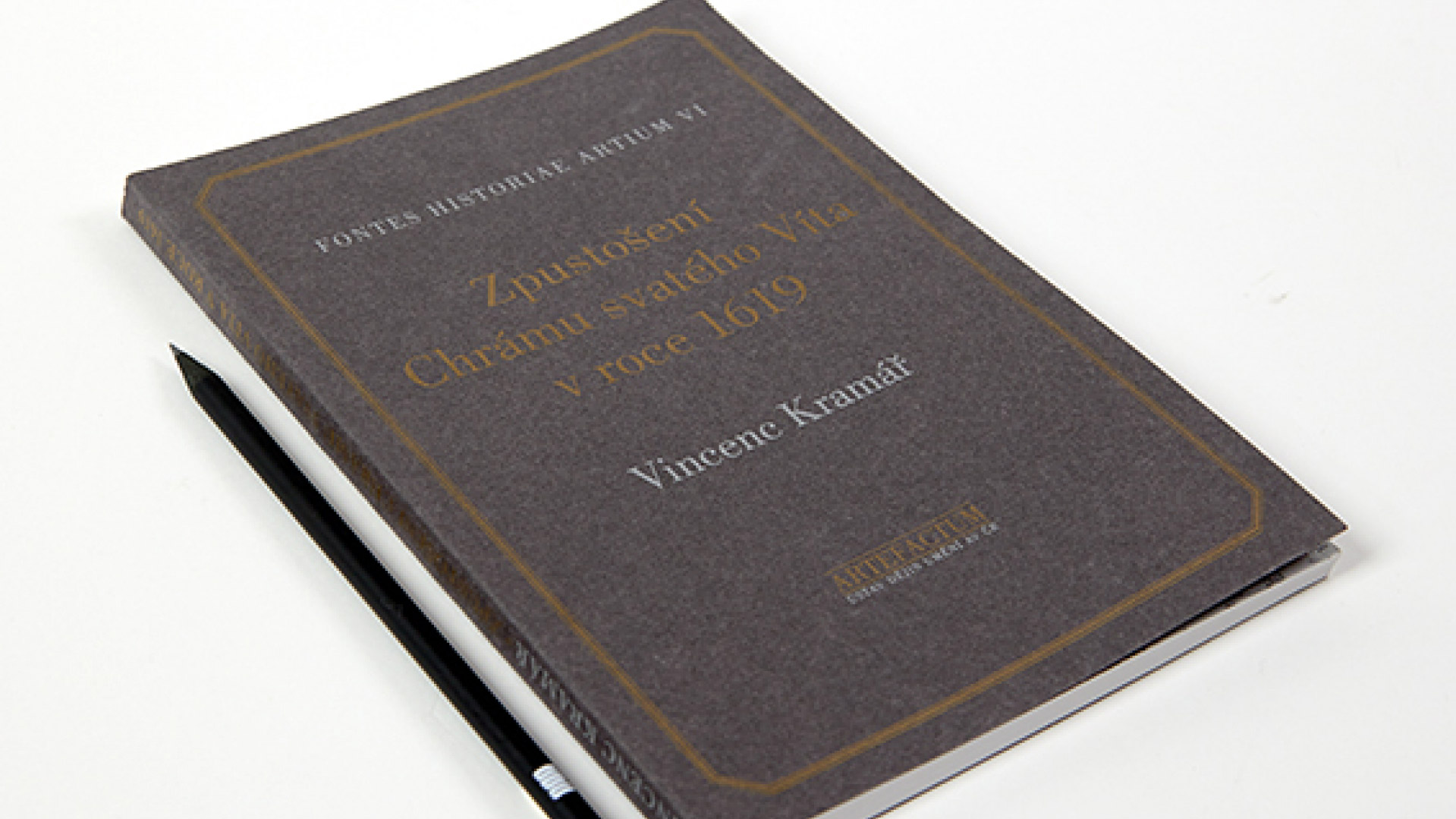 Vincenc Kramář: Zpustošení Chrámu sv. Víta v roce 1619