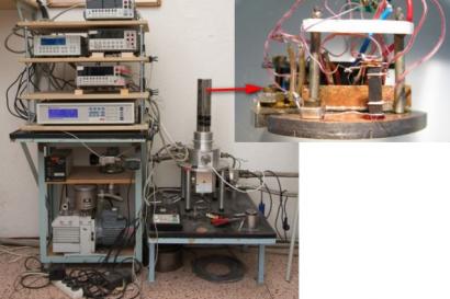 Low temperature measurement of thermoelectric properties