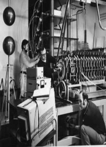 1975 Virtual cathode of high power electron beam (REBEX)