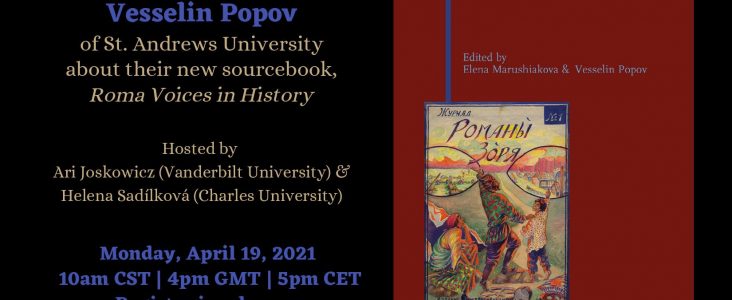 Conversation with Elena Marushiakova & Vesselin Popov about their new sourcebook – Roma Voices in History