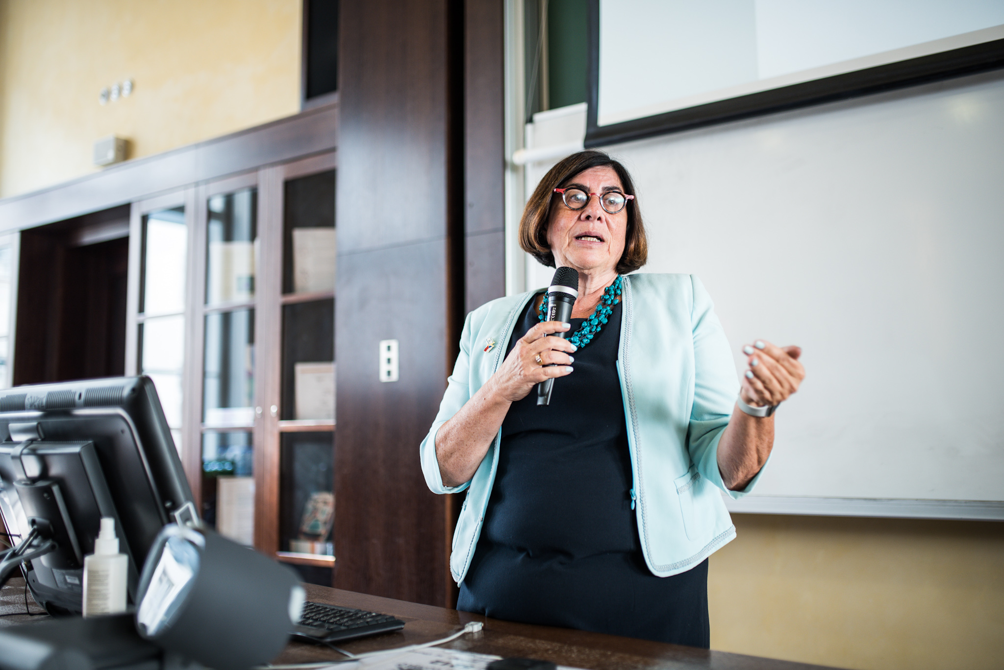 Anna Azari, the Israeli ambassador to the Czech Republic (Photo: IOCB Prague / Tomáš Belloň)