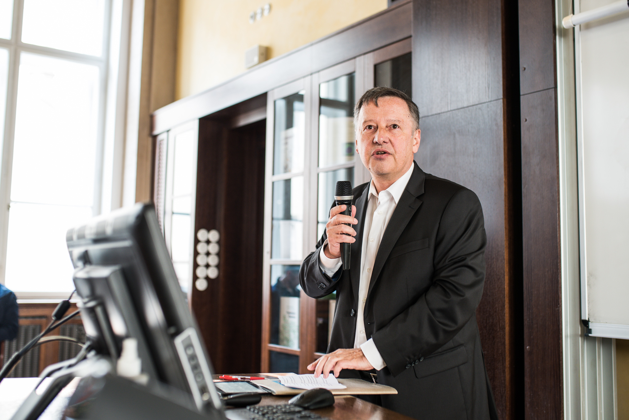 Czech education minister Vladimír Balaš (Photo: IOCB Prague / Tomáš Belloň)