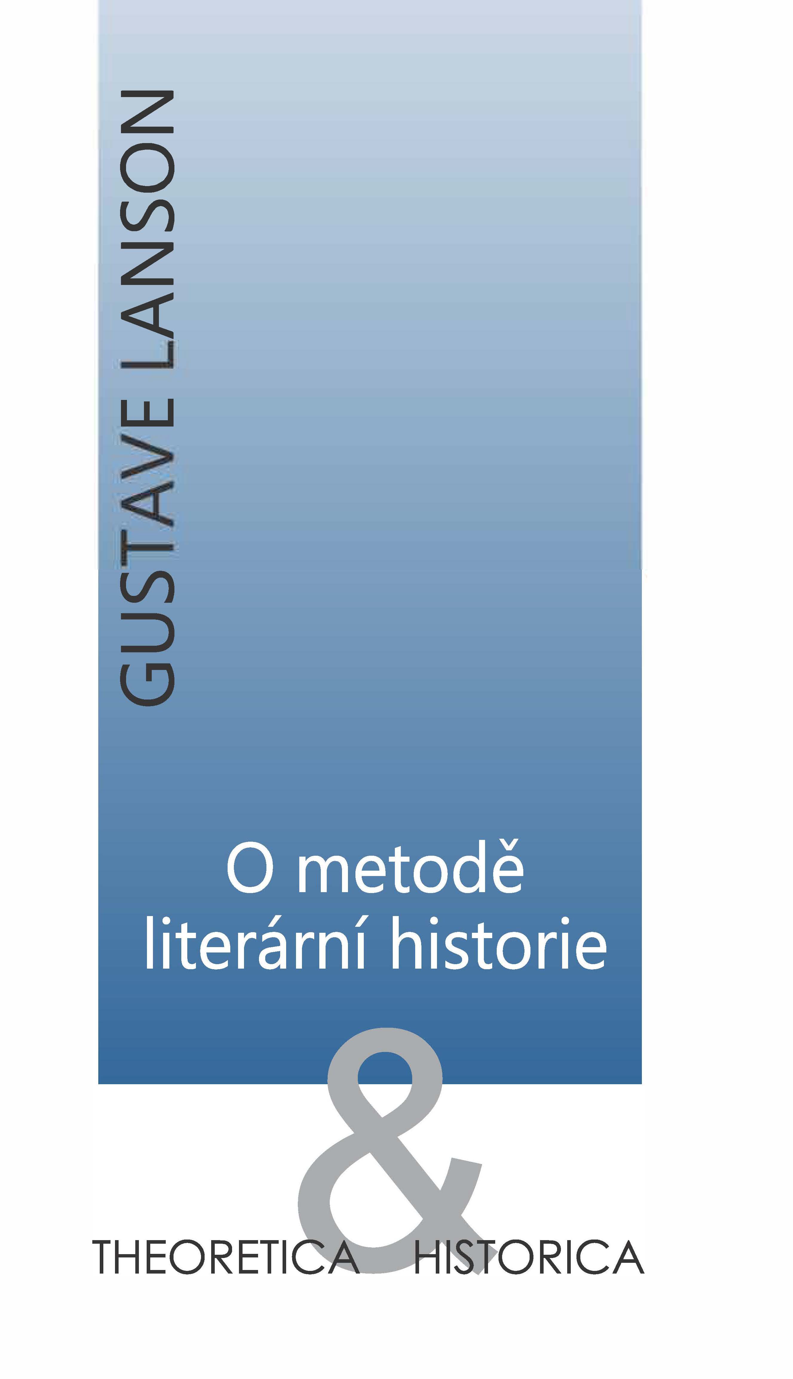 O metodě literární historie