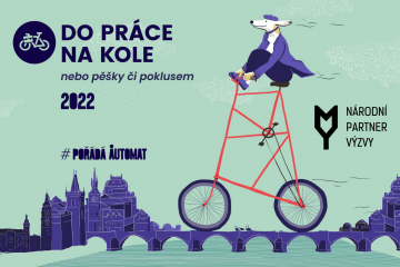 Zapojili jsme se do výzvy Do práce na kole 2022. Připojte se k nám i Vy