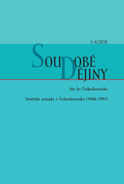 Soudobé dějiny 3–4 / 2018