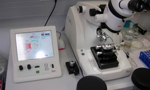 Sample Preparation for Electron Microscopy – LEICA EM UltraCut6: cutting ultrathin (cryo)sections 50 – 100 nm