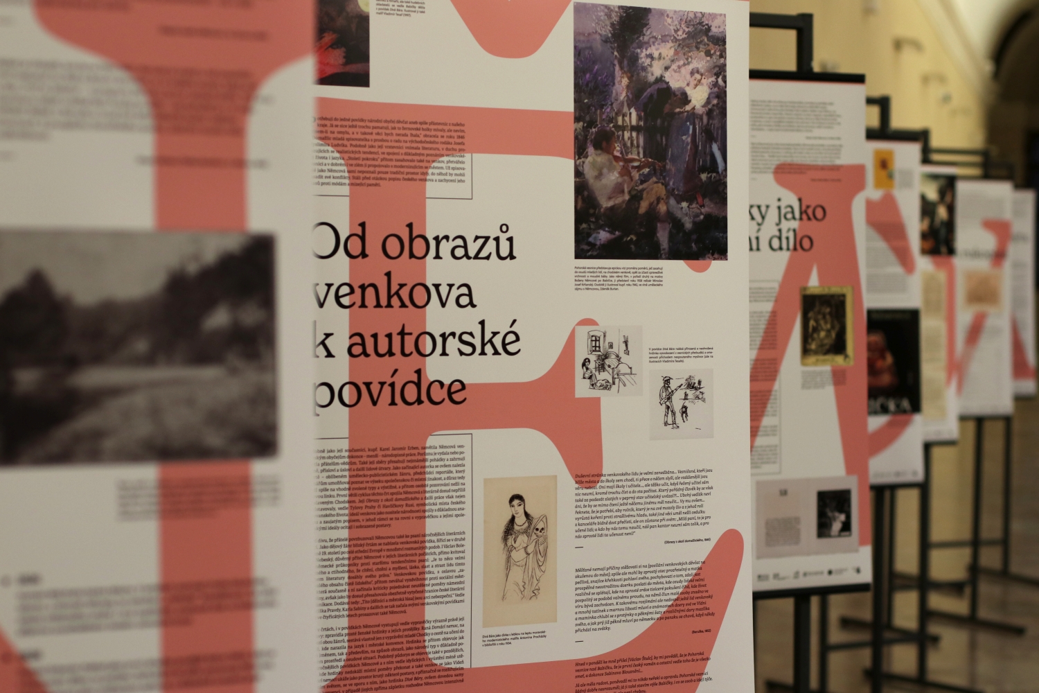 Popisek obrázkuZ instalace výstavy v Národní knihovně ČR