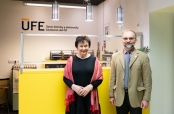 Visit of Ilona Müllerová, Vice President of the Czech Academy of Sciences, to the ÚFE