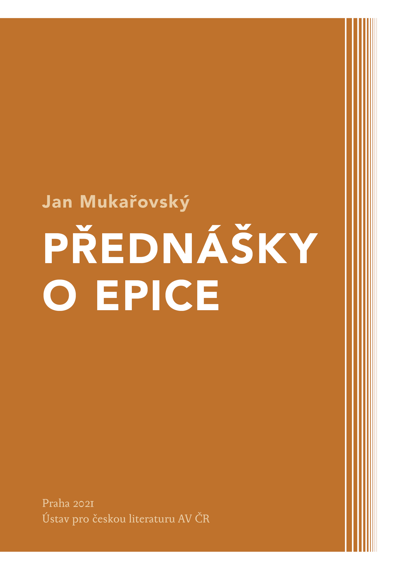 Přednášky o epice