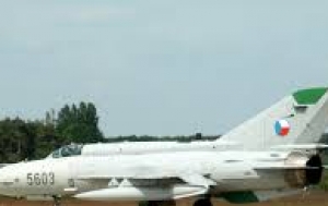 Pád dvou stíhaček Mig-21 na Českobudějovicku