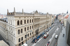 Budova AV ČR Národní foto Pavlína Jáchimová, AV ČR