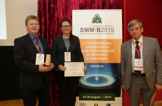 Hana Faitová awarded for poster at SMMIB 2019