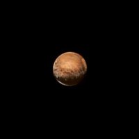 Snímek Pluta a Charona z 8. července 2015. Autor: NASA / New Horizons / M. Nunzio.