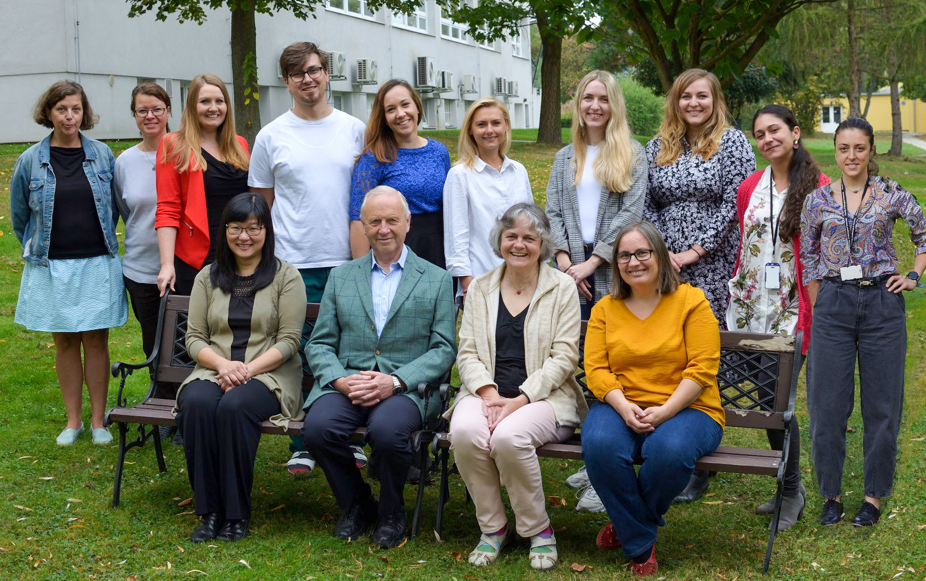 Group photo of the Centre for Reconstructive Neuroscience team