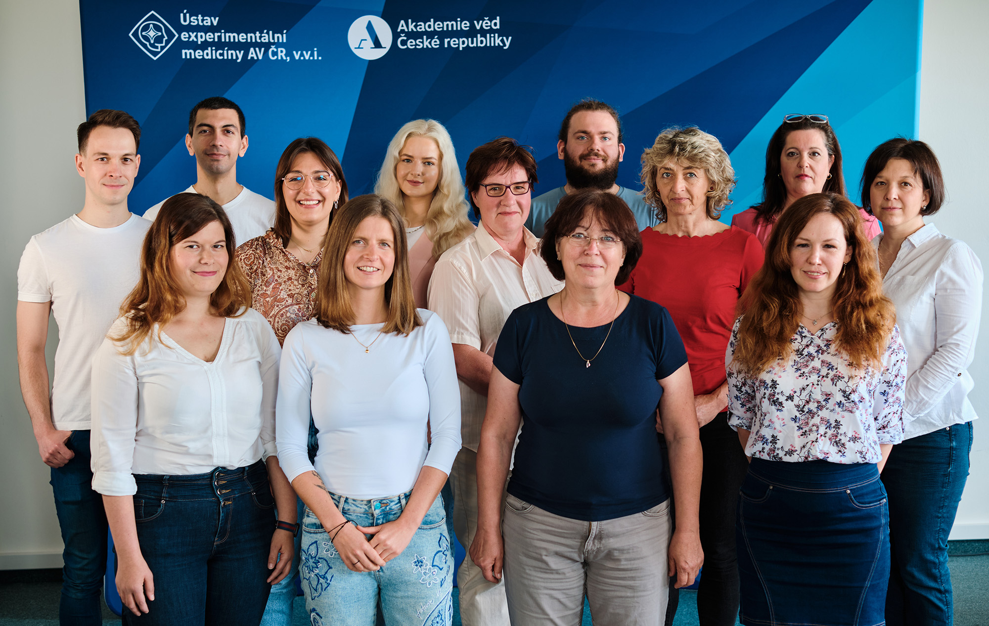 Group photo of the Department of Cellular Neurophysiology team