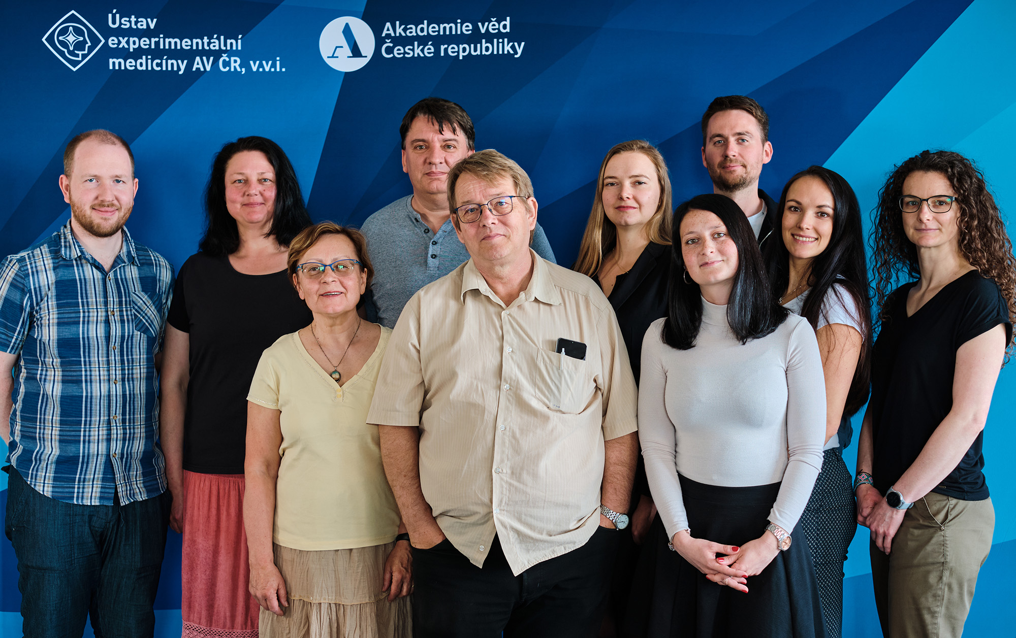 Group photo of the Department of the Molecular Biology of Cancer team