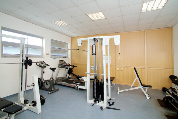 Gym in the kindergarten building