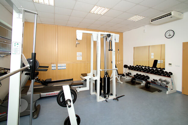 Gym in the kindergarten building